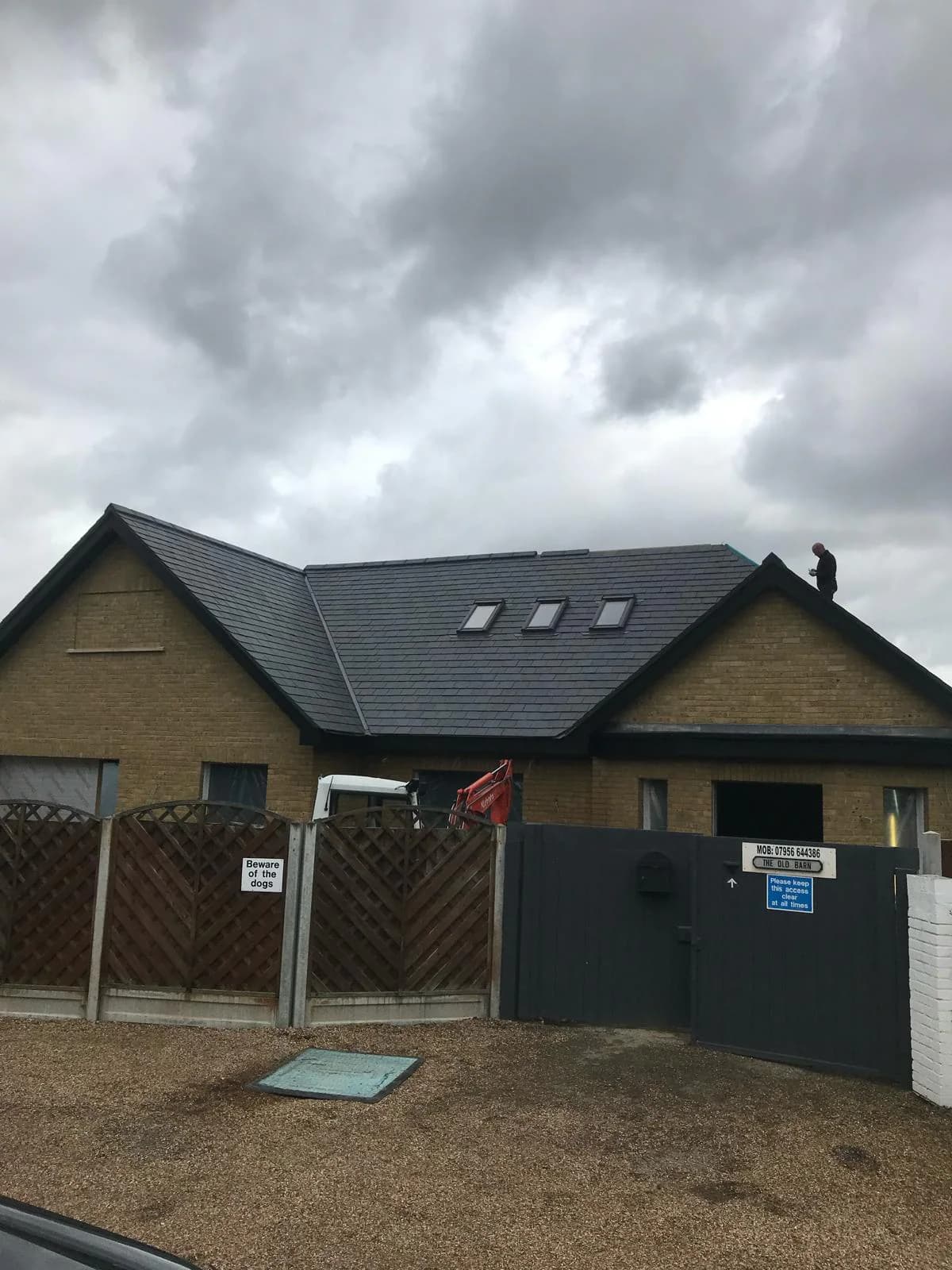 Slating Work