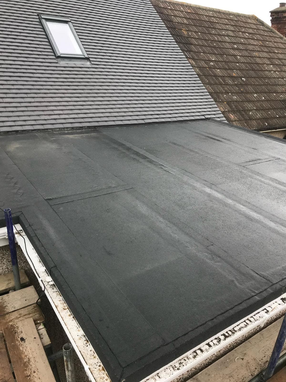 Traditional 3-Layer Mineral Felt System