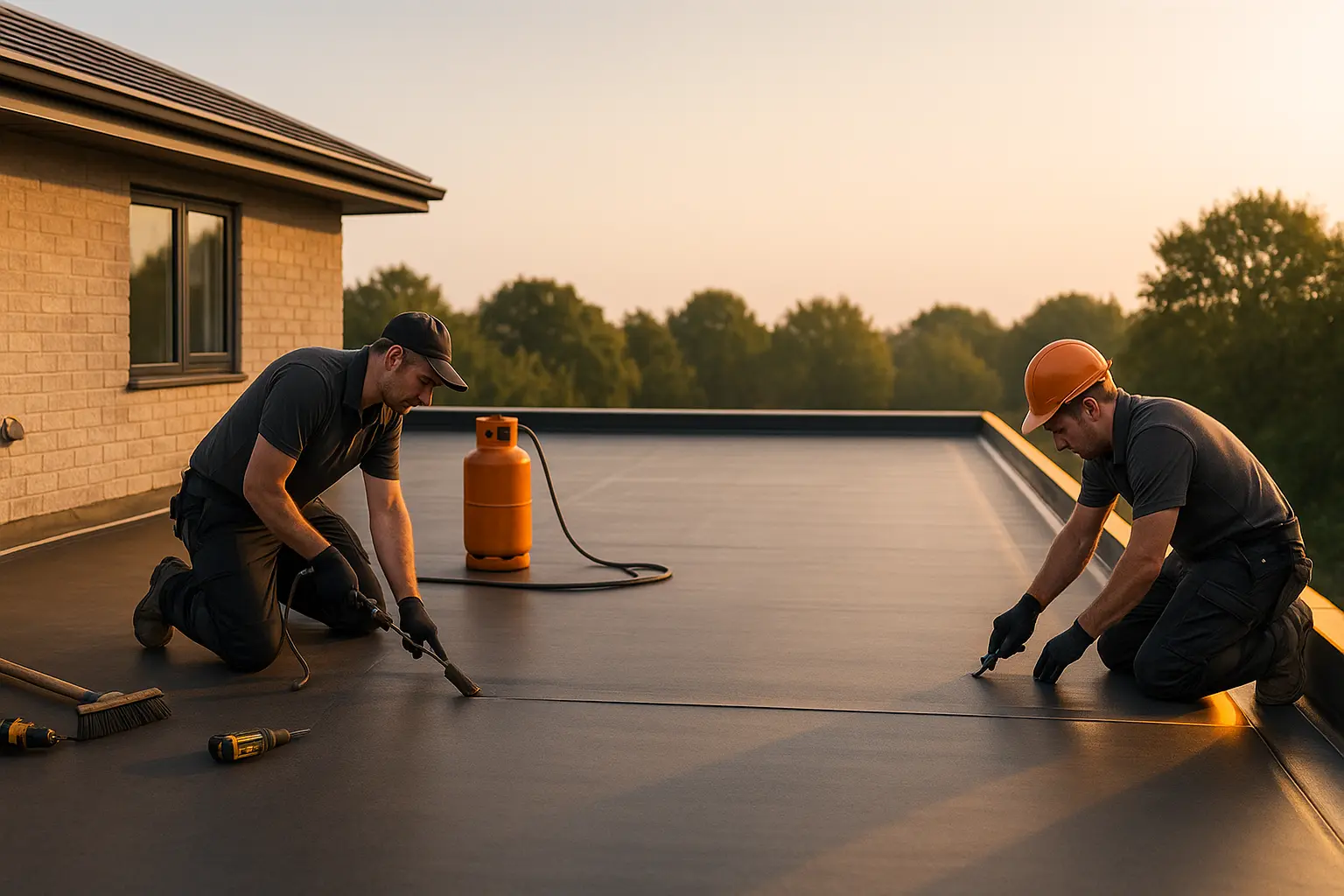 Flat Roof Installation - Brentwood