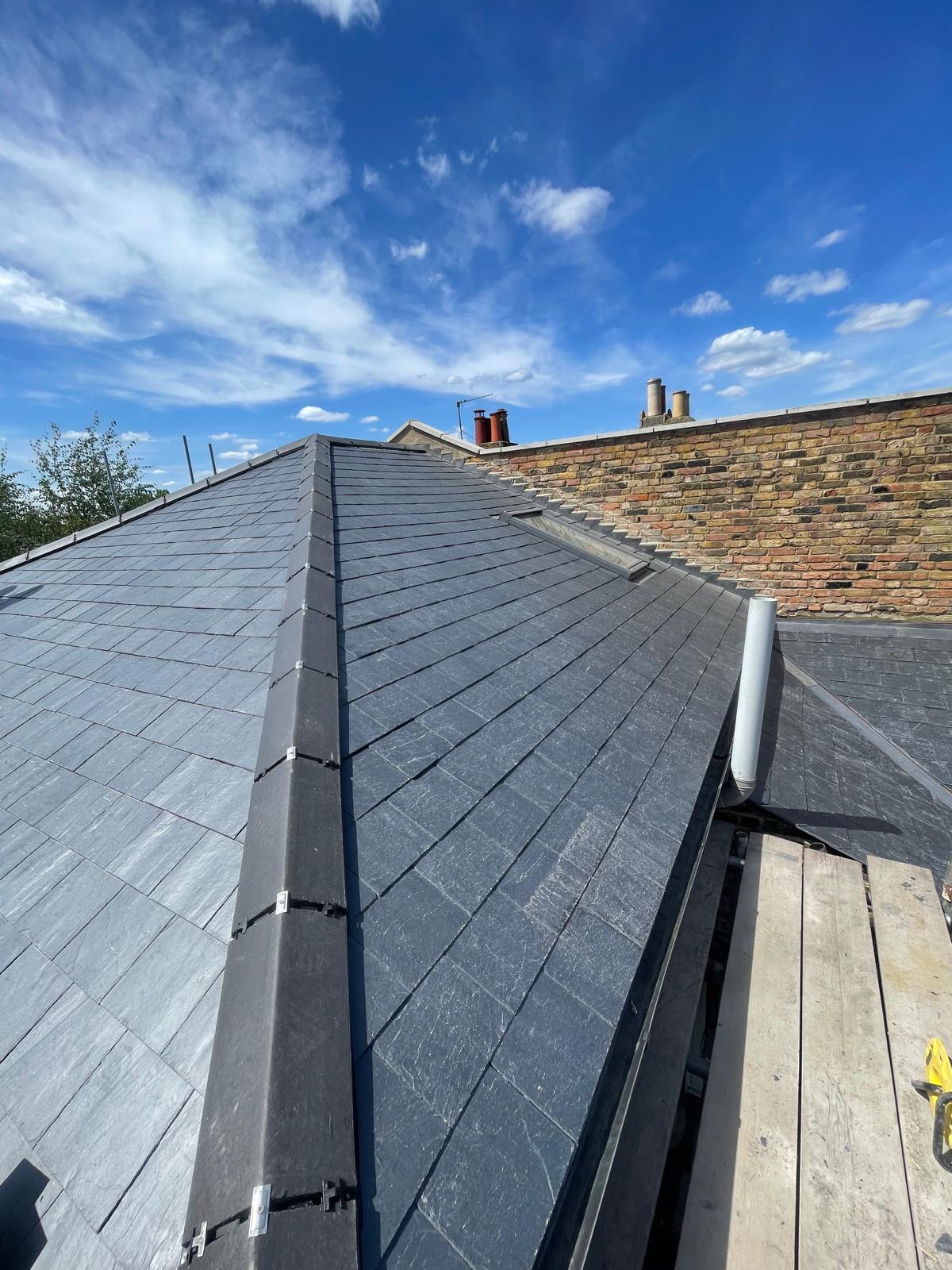Brentwood rooftops and architecture